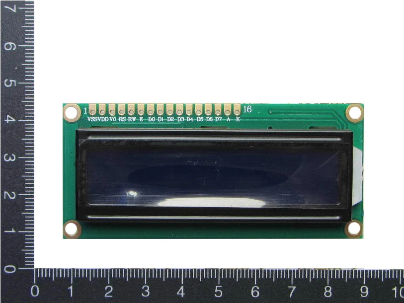 Новый 1602 16x2 символа ЖК-дисплей Дисплей модуль HD44780 контроллер синий Blacklight 5 В в