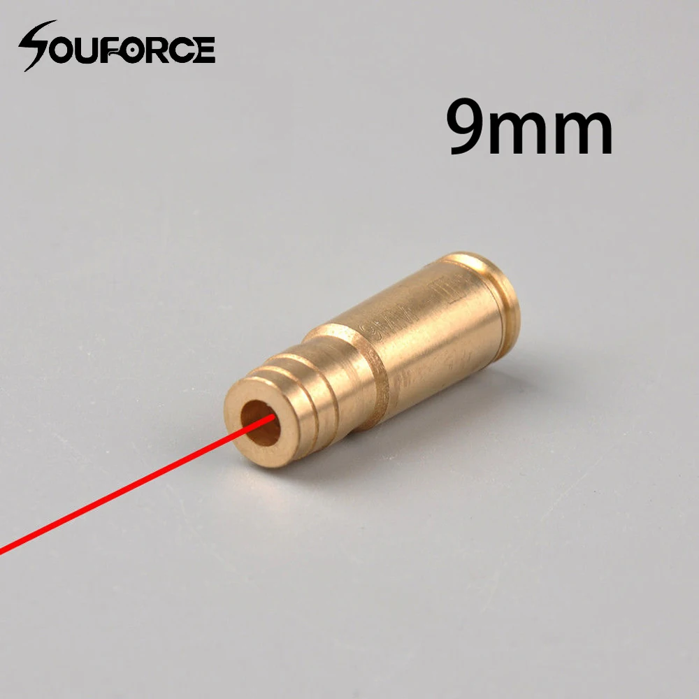 

9mm Red Dot Laser Boresighter Hunting Tactical Bore Sight Caliber Cartridge Bass For Airsoft Rifle Scope Hunting