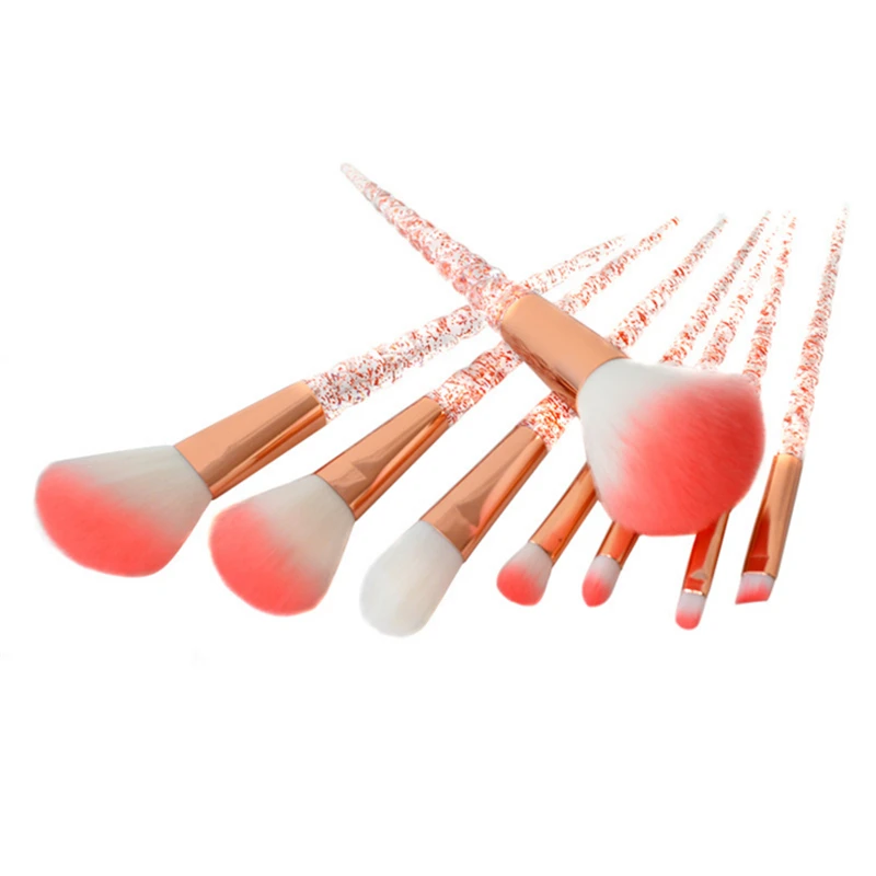 Professional Makeup Brushes 8Pcs/Set Screw Shape Handle Unicorn Horn Brush Kit Foundation Powder Brush Rose Gold
Professional Makeup Brushes 8Pcs/Set Screw Shape Handle Unicorn Horn Brush Kit Foundation Powder Brush Rose Gold