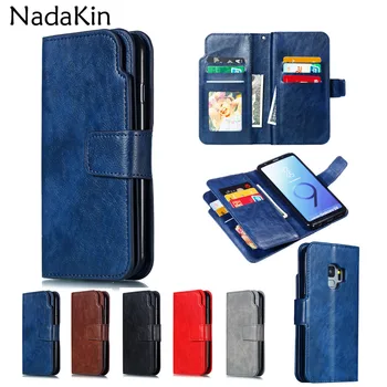 9 Cards Slot Book Phone Case for Samsung Galaxy S7 Edge S8 S9 Plus A3 A5 2016 2017 A6 A8 Plus 2018 Flip Wallet Cover Leather
9 Cards Slot Book Phone Case for Samsung Galaxy S7 Edge S8 S9 Plus A3 A5 2016 2017 A6 A8 Plus 2018 Flip Wallet Cover Leather