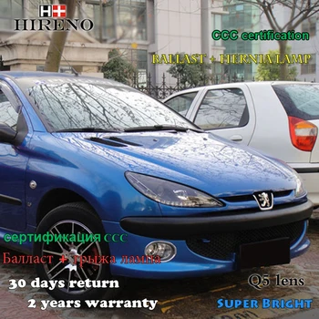 Hireno Headlamp for 2004-2008 Peugeot 206 Headlight Assembly LED DRL Angel Lens Double Beam HID Xenon 2pcs
Hireno Headlamp for 2004-2008 Peugeot 206 Headlight Assembly LED DRL Angel Lens Double Beam HID Xenon 2pcs