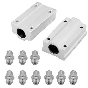2Pcs/Lot SCS8LUU 8mm Linear motion ball slide units Linear Ball Bearing Block CNC Router for 3D printer Part
2Pcs/Lot SCS8LUU 8mm Linear motion ball slide units Linear Ball Bearing Block CNC Router for 3D printer Part