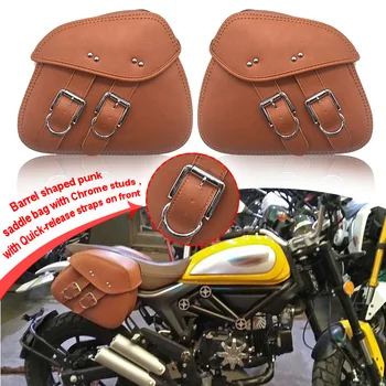 2pcs Brown Universal Motorcycle Saddle Bags Cruiser Side Tool Pouches Side Bag For Harley Honda Suzuki
2pcs Brown Universal Motorcycle Saddle Bags Cruiser Side Tool Pouches Side Bag For Harley Honda Suzuki