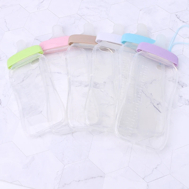 Pacifiers Baby Bottle Clear Phone Case For iPhone7 plus Soft Silicone Back Cover
Pacifiers Baby Bottle Clear Phone Case For iPhone7 plus Soft Silicone Back Cover
