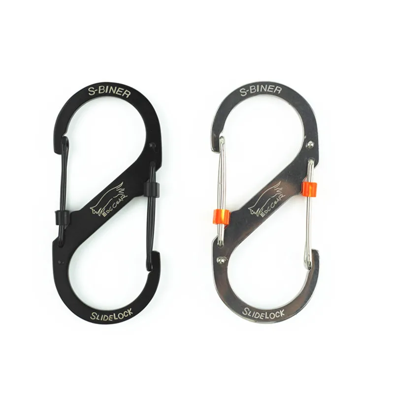 EDC Outdoor Leisure Equipment Stainless Steel 8-shaped Buckle Snap Clip Mount Climbing Carabiner Key Chain Hanging Backpack
EDC Outdoor Leisure Equipment Stainless Steel 8-shaped Buckle Snap Clip Mount Climbing Carabiner Key Chain Hanging Backpack