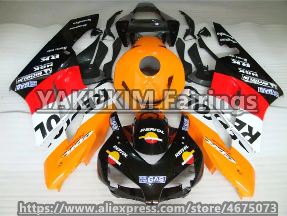 ABS Injection Fairings Kit For Honda CBR1000RR 2004 2005 Motocycle Fairings Badywork Fairing CBR 1000RR 2004 2005 Custom Cowling
ABS Injection Fairings Kit For Honda CBR1000RR 2004 2005 Motocycle Fairings Badywork Fairing CBR 1000RR 2004 2005 Custom Cowling
