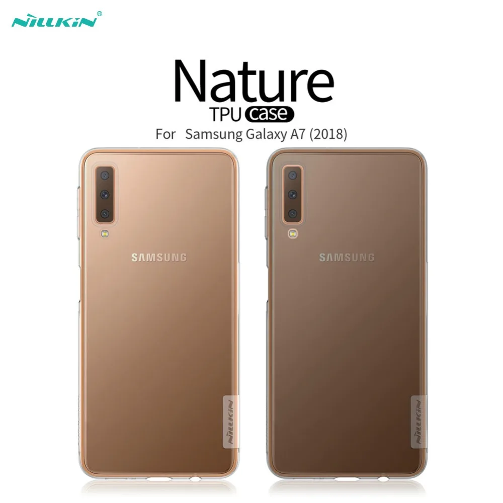 For Samsung Galaxy A7 2018 NILLKIN Nature TPU Soft Back Cover Case With Retail Package
For Samsung Galaxy A7 2018 NILLKIN Nature TPU Soft Back Cover Case With Retail Package