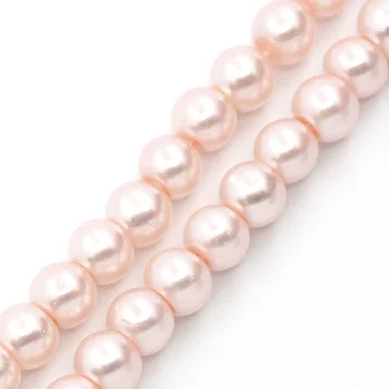 Doreen Box Glass Imitation Pearl Beads Round Pink 4.3mm Dia. Bead For DIY Jewelry Making Findings, 81cm Long, Approx 1105PCs
Doreen Box Glass Imitation Pearl Beads Round Pink 4.3mm Dia. Bead For DIY Jewelry Making Findings, 81cm Long, Approx 1105PCs