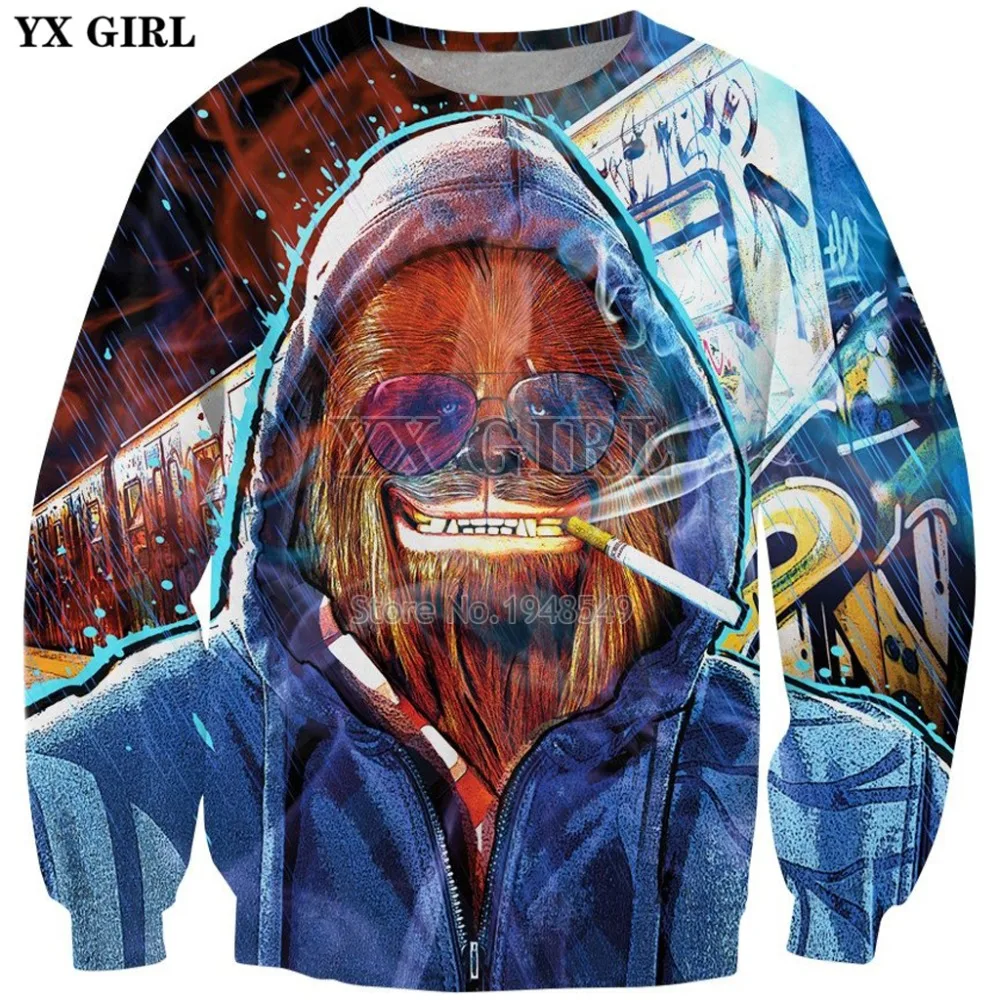 YX девушка дропшиппинг 2018 Новый Модный Круглый Свитшот Chillin Chewbs 3d принт Мужской Женский Повседневный пуловер ZS553
YX девушка дропшиппинг 2018 Новый Модный Круглый Свитшот Chillin Chewbs 3d принт Мужской Женский Повседневный пуловер ZS553
