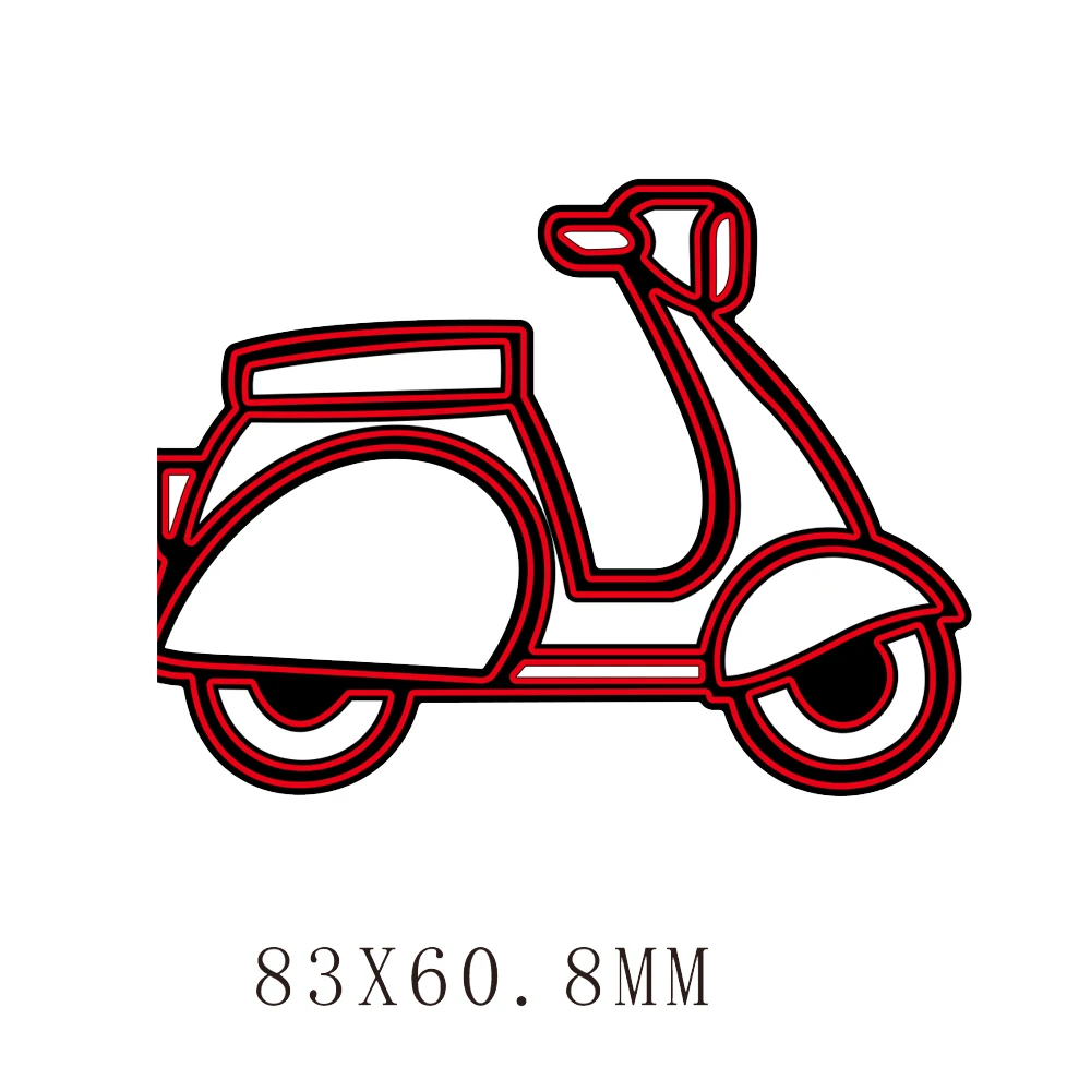 Hemere Electric motorcycle Metal Cutting Dies Stencils for DIY Scrapbooking Album Stamp Paper Card Embossing
Hemere Electric motorcycle Metal Cutting Dies Stencils for DIY Scrapbooking Album Stamp Paper Card Embossing