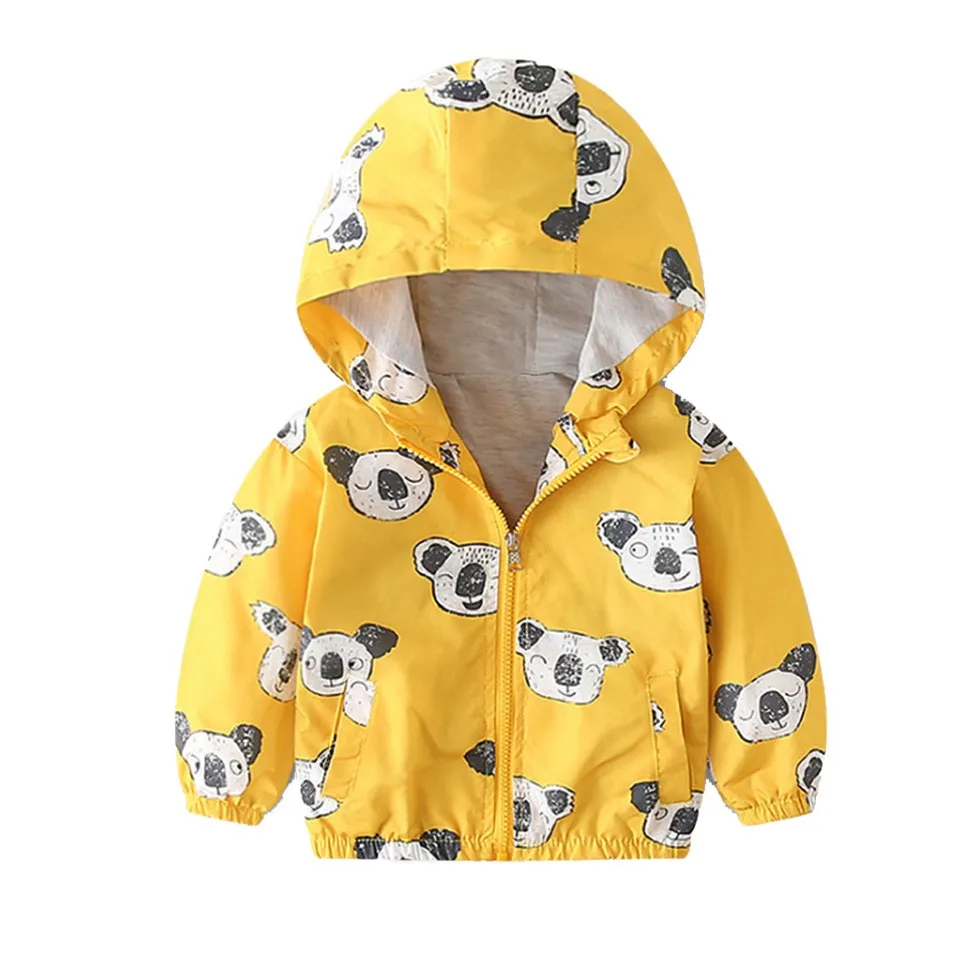 Children Baby Coat Autumn Jacket Outerwear Koala Hoodie Windbreaker Clothes jacket for girls boys manteau fille 2018
Children Baby Coat Autumn Jacket Outerwear Koala Hoodie Windbreaker Clothes jacket for girls boys manteau fille 2018