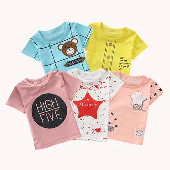 2020 new Summer Children Clothing Boys T Shirt Cotton cartoon Short Sleeve T-shirt Kid girls Casual Cute T-shirt 2 to 5 Y Shirt
2020 new Summer Children Clothing Boys T Shirt Cotton cartoon Short Sleeve T-shirt Kid girls Casual Cute T-shirt 2 to 5 Y Shirt