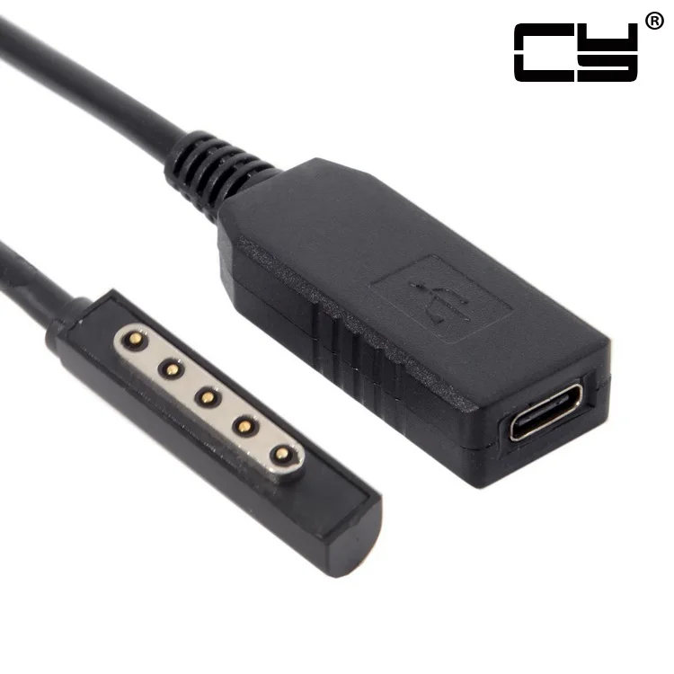 USB 3.1 Type C USB-C Female DC 12V to Surface Pro1 Pro2 Charged Adapter Cable Connector Converter Black
USB 3.1 Type C USB-C Female DC 12V to Surface Pro1 Pro2 Charged Adapter Cable Connector Converter Black