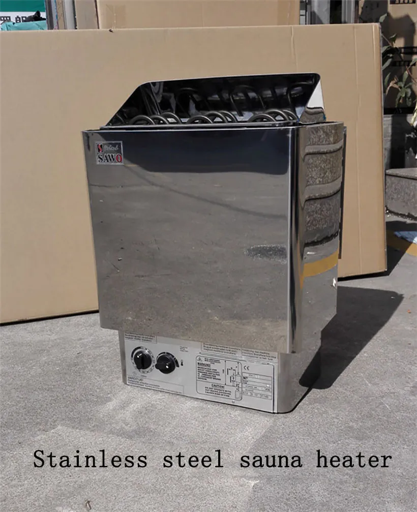 Description Picture 2 of item9KW Sauna Heater 220V Sauna Steam Generator Home Use Heating Furnace Room Dry Equipment