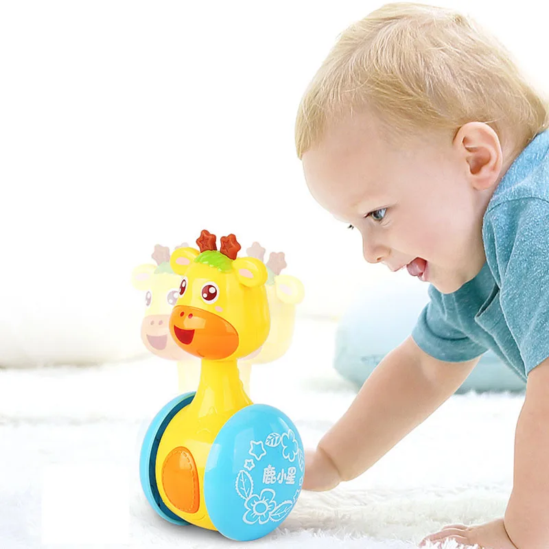 Baby Rattles Tumbler Doll Baby Toys Cute Pet Gifts Toys Wholesale Baby Eucation Toys Deer Tumbler Bells Tumbler
Baby Rattles Tumbler Doll Baby Toys Cute Pet Gifts Toys Wholesale Baby Eucation Toys Deer Tumbler Bells Tumbler
