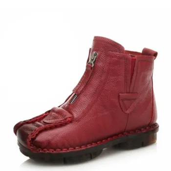 2019 New Winter Shoes Fashion Women Boots Genuine Leather Shoes Woman Flat Non-slip Comfort Warm Boots Women Shoes Snow Boots
2019 New Winter Shoes Fashion Women Boots Genuine Leather Shoes Woman Flat Non-slip Comfort Warm Boots Women Shoes Snow Boots