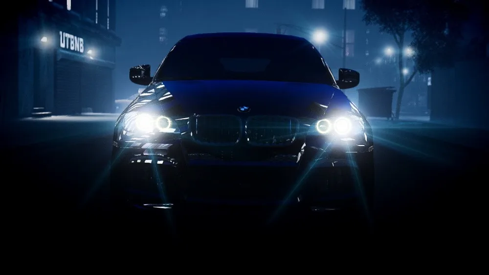 bmw-lights-headlights-x6-night-hd-1080P-wallpaper