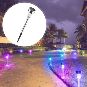 5PcsSolar Light Lawn Outdoor Power Garden 7 Color Changing LED Pathway Yard Lights Lawn Lamp for Garden Decoration
5PcsSolar Light Lawn Outdoor Power Garden 7 Color Changing LED Pathway Yard Lights Lawn Lamp for Garden Decoration