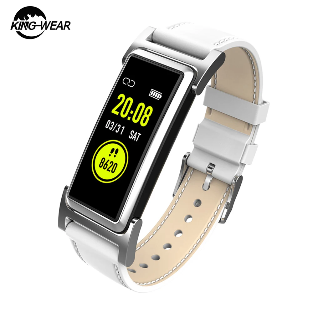 

KingWear KR03 Smart Bracelet 0.96 inch 64KB RAM 512KB ROM Heart Rate Monitor Step Count Sedentary Reminder IP68 for Men