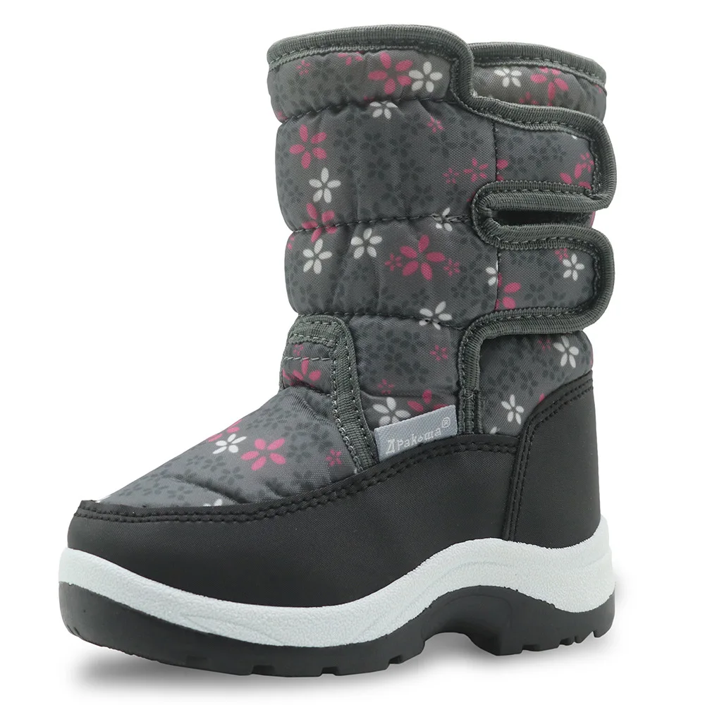 Mudibear Snow Boots For Kids Winter Shoes Girls Boots Children Shoes Hook&Loop Anti-Slippery Mid-Calf Platform Waterproof 2018
Mudibear Snow Boots For Kids Winter Shoes Girls Boots Children Shoes Hook&Loop Anti-Slippery Mid-Calf Platform Waterproof 2018