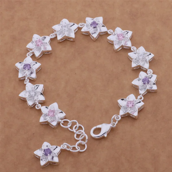 SL-AH048 Wholesale silver plating bracelet, 925 stamped silver fashion jewelry All the stars /bdkajura acjaitqa
SL-AH048 Wholesale silver plating bracelet, 925 stamped silver fashion jewelry All the stars /bdkajura acjaitqa