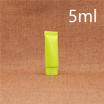 Green 5ml Plastic Cosmetic Lotion Bottle Small Refillable Shampoo Cream Empty Container Hotel Supplies 
Green 5ml Plastic Cosmetic Lotion Bottle Small Refillable Shampoo Cream Empty Container Hotel Supplies