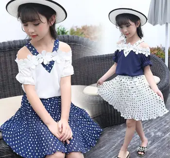Children's Short Sleeve Short Shoulder Two-piece Skirt Trend for Children in the New Korean Version of Children's Dresses 2019
Children's Short Sleeve Short Shoulder Two-piece Skirt Trend for Children in the New Korean Version of Children's Dresses 2019