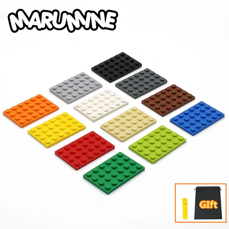 Marumine 4 x 6 Baseplate 3032 Particles Building Blocks Plate Bricks 40PCS Boy Girl DIY Classic Educational Gifts for Children
Marumine 4 x 6 Baseplate 3032 Particles Building Blocks Plate Bricks 40PCS Boy Girl DIY Classic Educational Gifts for Children