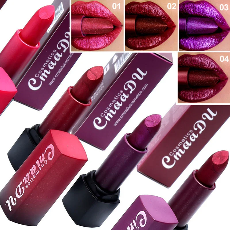 New Professional Lips Makeup Waterproof Long Lasting Pigment Nude Shimmer Lipstick Luxury Make-Up Not Fade Lipstick TSLM1
New Professional Lips Makeup Waterproof Long Lasting Pigment Nude Shimmer Lipstick Luxury Make-Up Not Fade Lipstick TSLM1
