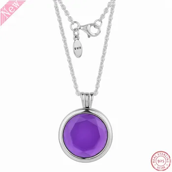 NEW Arrival Vintage Faceted Floating Locket Necklaces for Women 925 Sterling Silver Jewelry in Amethyst Wholesale FLN079
NEW Arrival Vintage Faceted Floating Locket Necklaces for Women 925 Sterling Silver Jewelry in Amethyst Wholesale FLN079