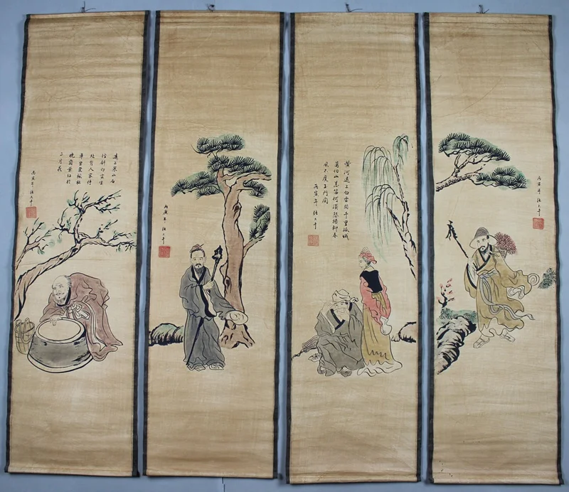 China Old paper calligraphy Paintings Scrolls Chinese poems and Painting zhangdaqian Painting
China Old paper calligraphy Paintings Scrolls Chinese poems and Painting zhangdaqian Painting