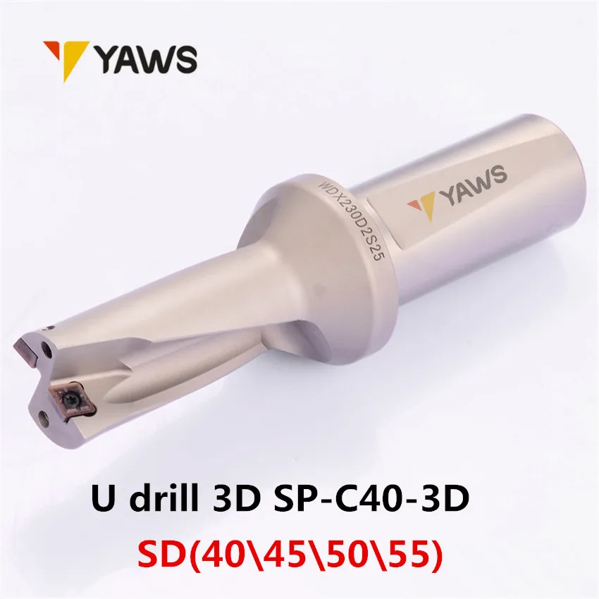 U-drill 3D SP-C40-3D SD40\45\50\55\56drilling40\45\48\50\55\56MM insert indexable dril use insert SP..11\09
U-drill 3D SP-C40-3D SD40\45\50\55\56drilling40\45\48\50\55\56MM insert indexable dril use insert SP..11\09