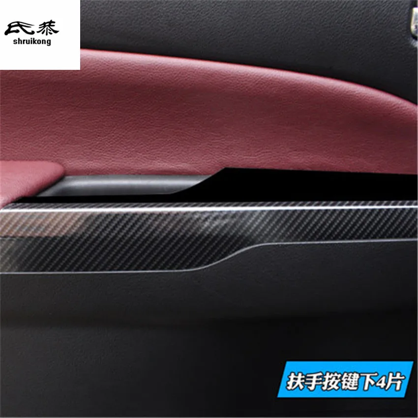 4pcs/Lot Carbon Fiber Car Stickers Interior Door Armrest Decoration Cover For 2016-2018 SUZUKI Vitara
4pcs/Lot Carbon Fiber Car Stickers Interior Door Armrest Decoration Cover For 2016-2018 SUZUKI Vitara