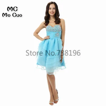 Fashion Ball Homecoming dress Short 8th grade prom dresses Sweetheart Crystals Organza Cocktail party dress Graduation Girls
Fashion Ball Homecoming dress Short 8th grade prom dresses Sweetheart Crystals Organza Cocktail party dress Graduation Girls