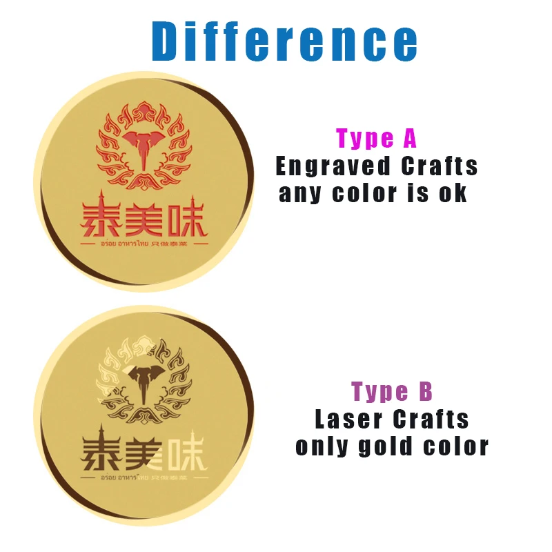 Custom Gold Name Tag Pin Badge Round Lapel Pin Personalized Metal Badge Holder (2)