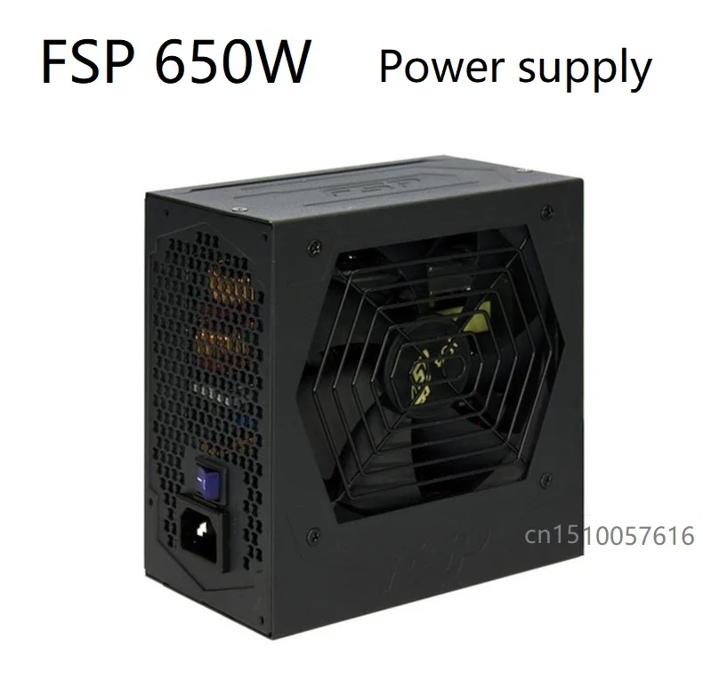 FSP Blue Storm Power Devil 650 новый бесшумный настольный компьютер номинальный источник