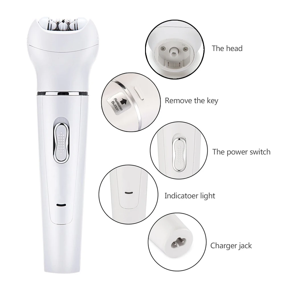Rechargeable Facial Care Women Facial Cleansing Brush/Electric Shaver/Epilator Shaving/Remover Foot Exfoliator Lady's
Rechargeable Facial Care Women Facial Cleansing Brush/Electric Shaver/Epilator Shaving/Remover Foot Exfoliator Lady's