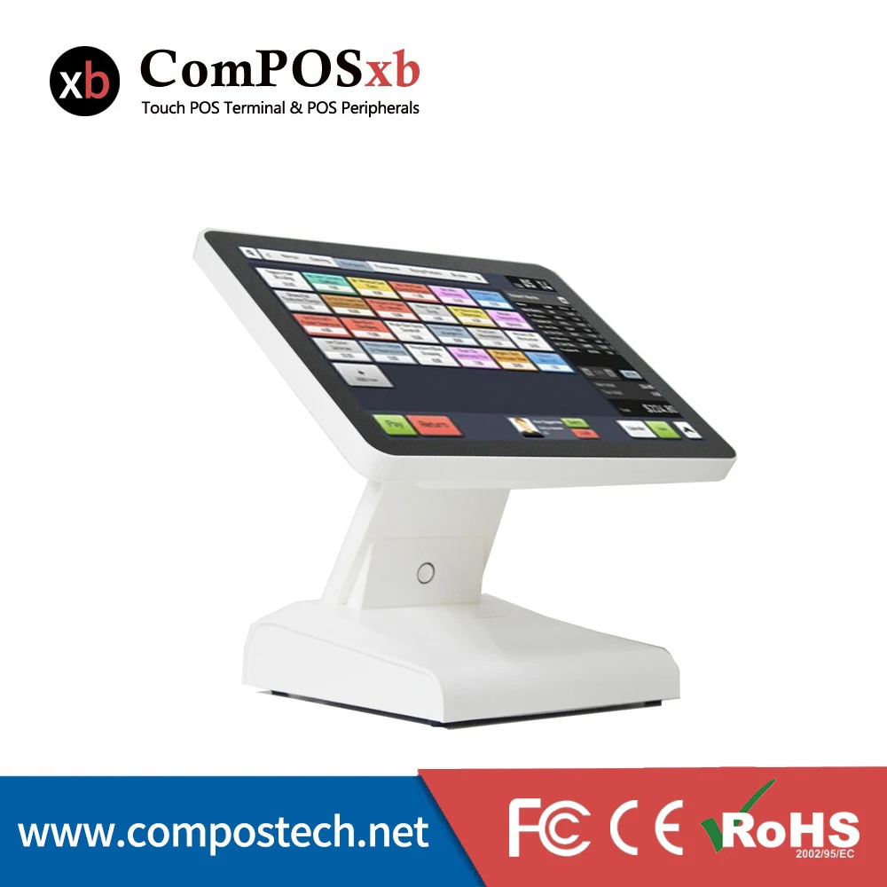 1619B Compos 15 Inch Touch Screen Display Cash Register Cash Register Can Be Customized Built-In Speaker With MSR
1619B Compos 15 Inch Touch Screen Display Cash Register Cash Register Can Be Customized Built-In Speaker With MSR