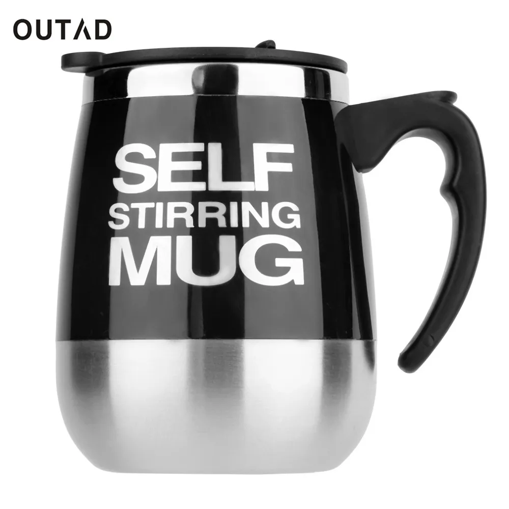 OUTAD 450ML Stainless Self Stirring Mug Auto Mixing Drink Tea Coffee Cup Office Home
OUTAD 450ML Stainless Self Stirring Mug Auto Mixing Drink Tea Coffee Cup Office Home