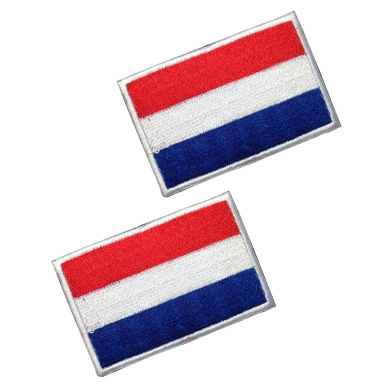 Netherlands Flag Patches 3D Embroidered Appliques Holland Dutch Flag Badges Stickers for Clothes backpack hat with Hook & Loop
Netherlands Flag Patches 3D Embroidered Appliques Holland Dutch Flag Badges Stickers for Clothes backpack hat with Hook & Loop