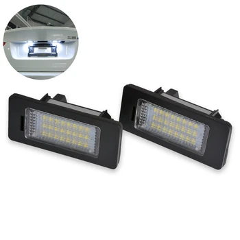 KATUR 2pcs E-marked OBC Error Free 24SMD LED License Number Plate Light Lamp For BMW E81 E82 E90 E91 E92 E93 E60 E61 E39 X1/E84
KATUR 2pcs E-marked OBC Error Free 24SMD LED License Number Plate Light Lamp For BMW E81 E82 E90 E91 E92 E93 E60 E61 E39 X1/E84