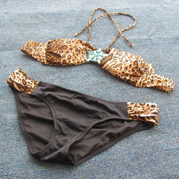 Leopard Bikini Set String Designs girl blue Crystal Diamond Swimwear Women Swimsuit black bottom Bathing Suit Sexy Bikinis
Leopard Bikini Set String Designs girl blue Crystal Diamond Swimwear Women Swimsuit black bottom Bathing Suit Sexy Bikinis