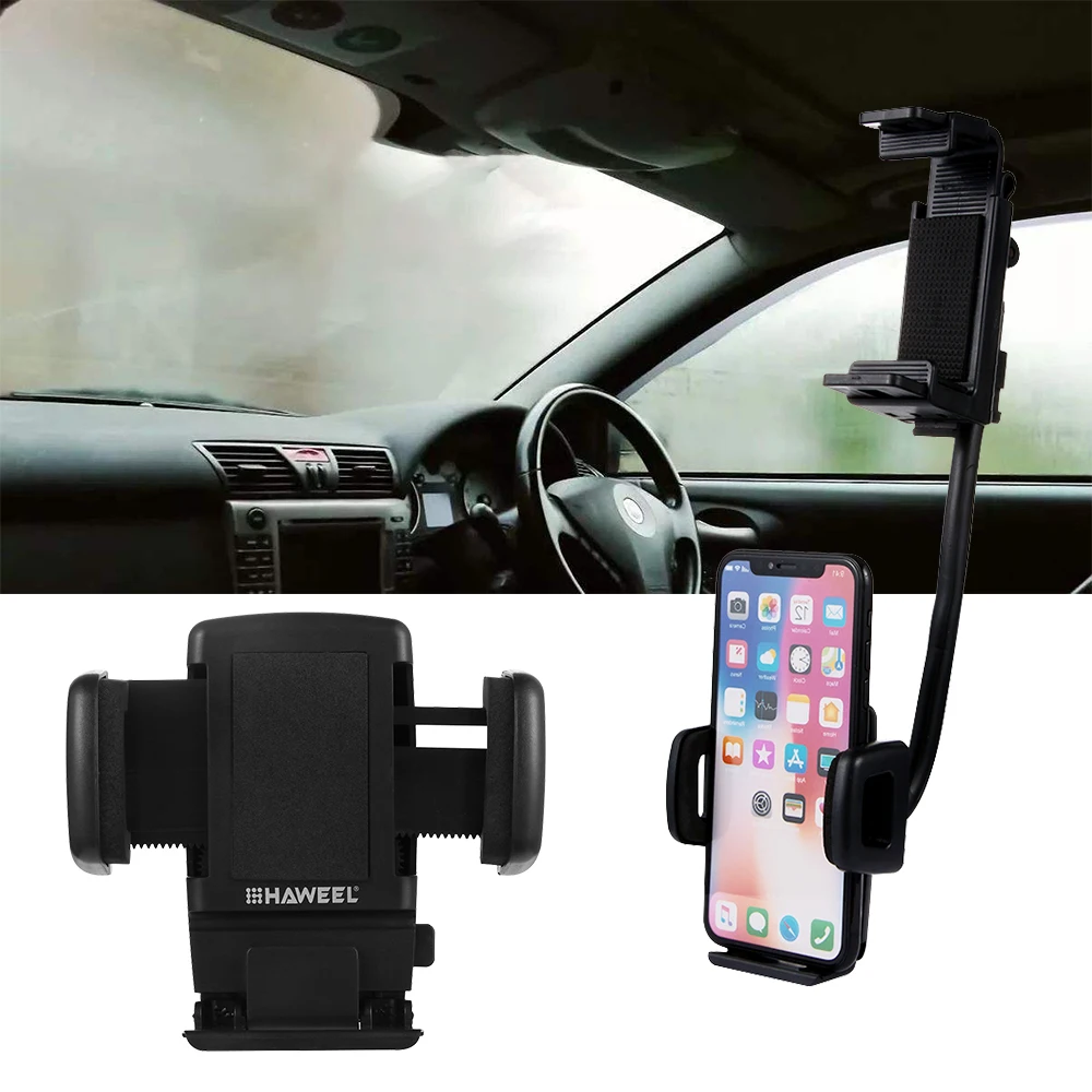 1PC Universal Car Rearview Mirror Mount Holder Stand Cradle For Cell Phone GPS 360 Degree Rotate Flexible Car Accessories
1PC Universal Car Rearview Mirror Mount Holder Stand Cradle For Cell Phone GPS 360 Degree Rotate Flexible Car Accessories