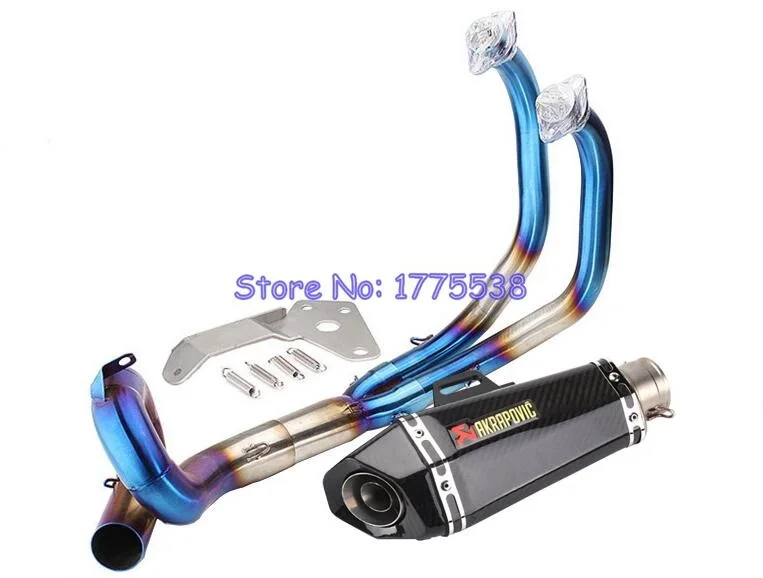 Carbon Fiber MT07 MT-07 FZ07 Motorcycle Akrapovic Exhaust Full System for Yamaha MT07 FZ07 Tracer 14-18 XSR700 16-17 Escape Moto
Carbon Fiber MT07 MT-07 FZ07 Motorcycle Akrapovic Exhaust Full System for Yamaha MT07 FZ07 Tracer 14-18 XSR700 16-17 Escape Moto