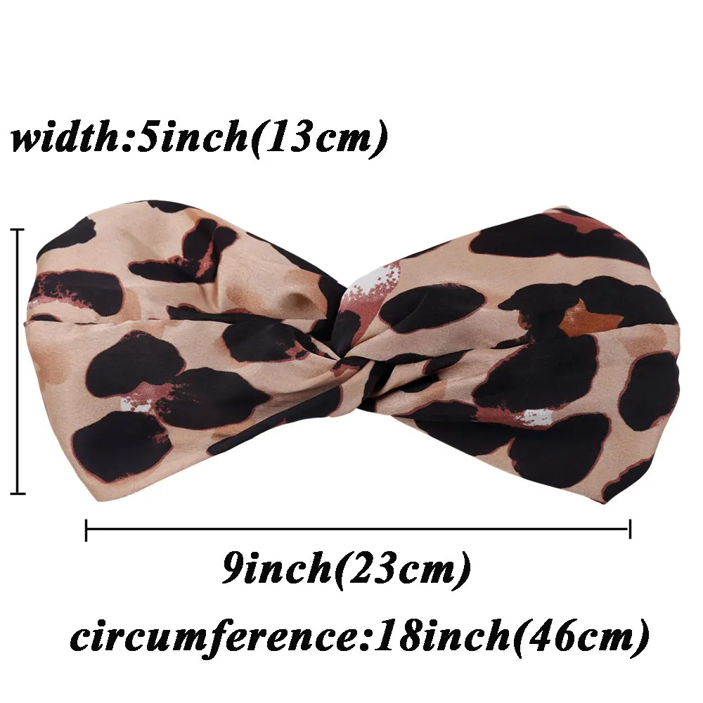 Women Leopard Pattern Cross Headband Lady Wide Twisted Turban Hair Band Stretch Knotted Bow Hairband Hair Accessories Headwrap
Women Leopard Pattern Cross Headband Lady Wide Twisted Turban Hair Band Stretch Knotted Bow Hairband Hair Accessories Headwrap