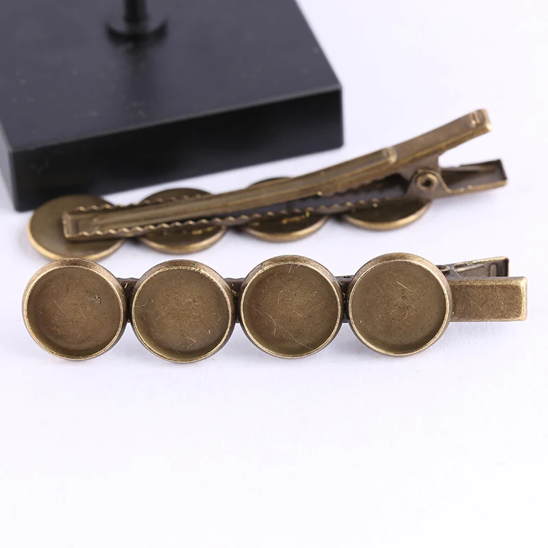 reidgaller 5pcs 12mm cabochon hair clip base setting diy blank alligator bezel trays for diy hairpin hairclip jewelry making
reidgaller 5pcs 12mm cabochon hair clip base setting diy blank alligator bezel trays for diy hairpin hairclip jewelry making