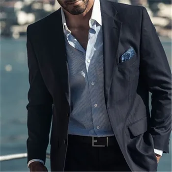 New Black Casual Wedding Suits For Men 2pieces(Jacket+Pants+Tie) Latest Coat Pant Designs Custom Made Groom Tuxedo Blazer
New Black Casual Wedding Suits For Men 2pieces(Jacket+Pants+Tie) Latest Coat Pant Designs Custom Made Groom Tuxedo Blazer
