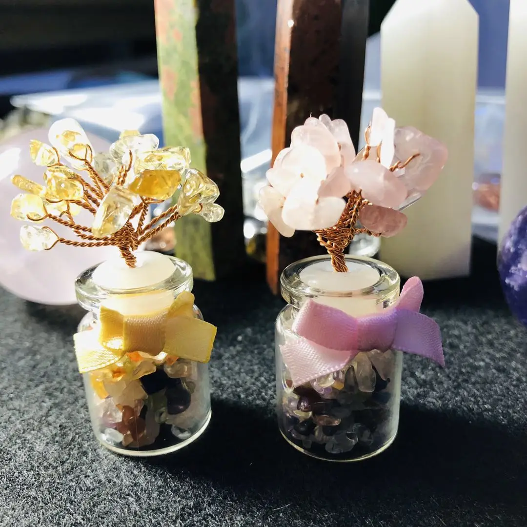 Natural Rose Quartz Citrine lucky Stone And Minerals Polished Gravel Set Healing Stone Tree Decoration Crystal Tree Vase Wicca
Natural Rose Quartz Citrine lucky Stone And Minerals Polished Gravel Set Healing Stone Tree Decoration Crystal Tree Vase Wicca