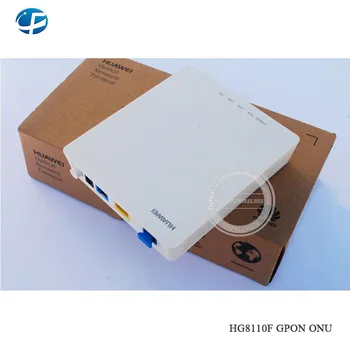 GPON terminal hua wei HG8110F GPON ONU with 1G+1 Lan port, 1 Tel port, H.248 & SIP double protocol, English firmware 
GPON terminal hua wei HG8110F GPON ONU with 1G+1 Lan port, 1 Tel port, H.248 & SIP double protocol, English firmware