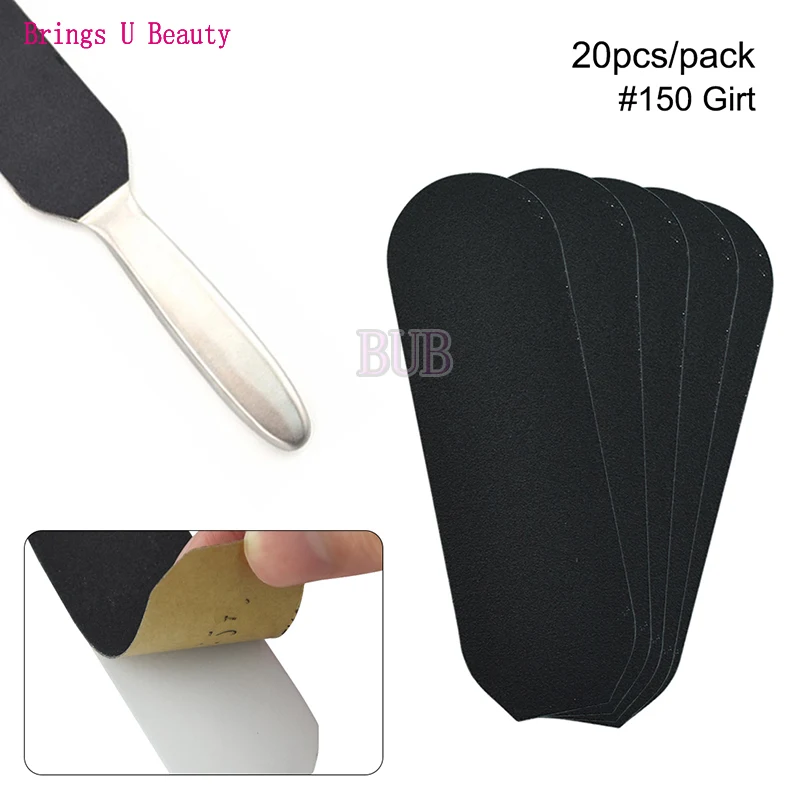 #150 Coarse Grit Sanding Cloth 20pcs/lot Pedicure Feet Care Refill Replacement for 21cm Stainless Metal Handle Files Foot Rasp
#150 Coarse Grit Sanding Cloth 20pcs/lot Pedicure Feet Care Refill Replacement for 21cm Stainless Metal Handle Files Foot Rasp